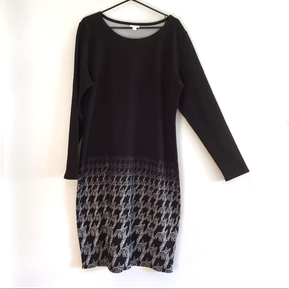 LuLaRoe Debbie Long Sleeve Sheath Dress 3X